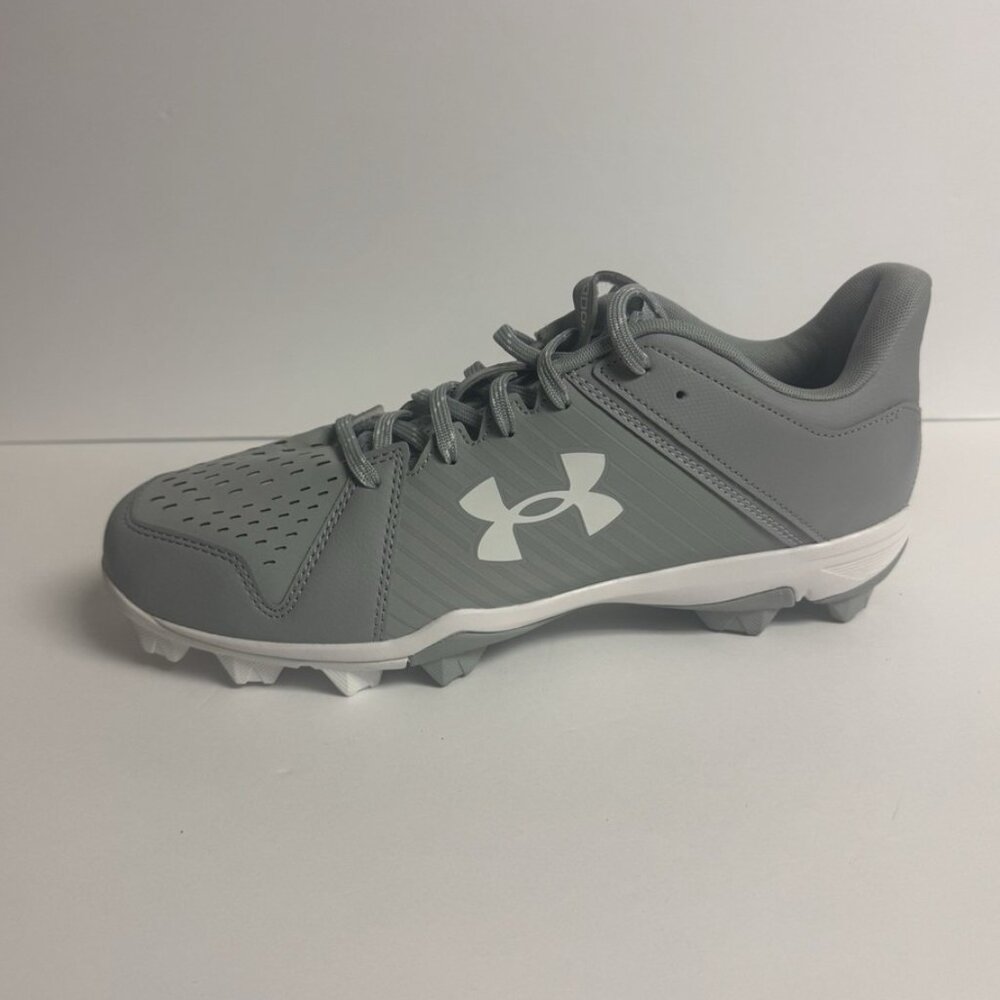 Under Armour Mens Leadoff Low Baseball Cleats Gray Size 12 M